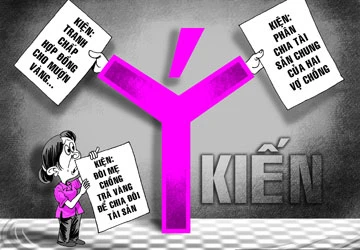 Đòi mẹ chồng trả vàng khi ly hôn ảnh 1