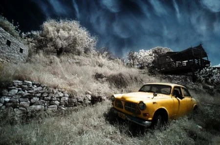 Độ tương phản màu đẹp lạ qua ảnh hồng ngoại ảnh 22