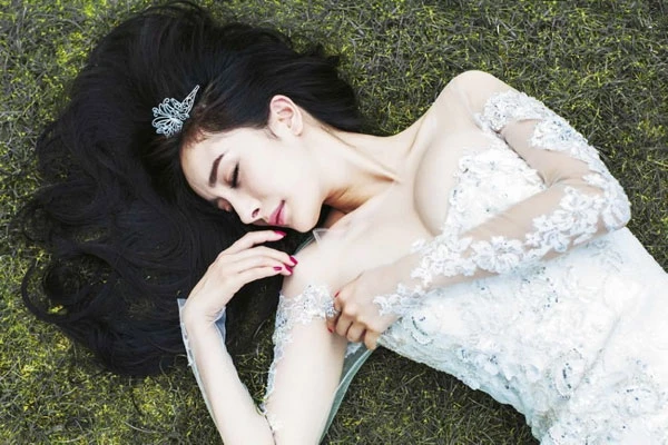 Dương Mịch làm tân nương quyến rũ ảnh 3