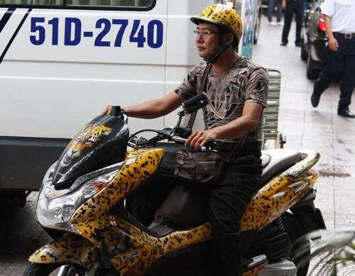 Nghệ sĩ Tấn Beo mất xe 'độc' ảnh 1