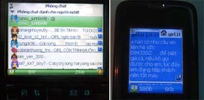 Sôi sục những “chợ tình” trên…. điện thoại di động ảnh 2