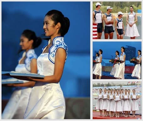 Những ’’nữ chủ nhân" Olympic. (Ảnh: THX) Những ’’nữ chủ nhân" Olympic. (Ảnh: THX)