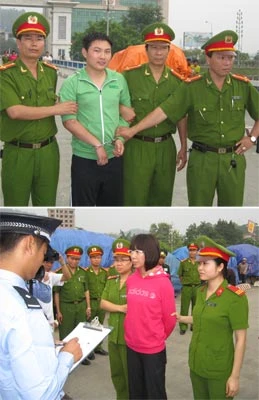 Tóm gọn đôi nam nữ bị Công an Trung Quốc đặc biệt truy nã ảnh 1