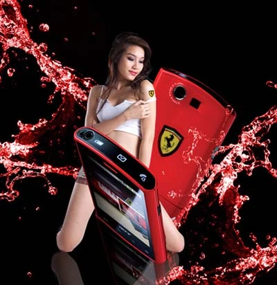 Điện thoại Ferrari trình làng với bộ ảnh 'hot' ảnh 1
