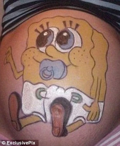 1.001 kiểu vẽ trang trí… bụng bầu ảnh 4