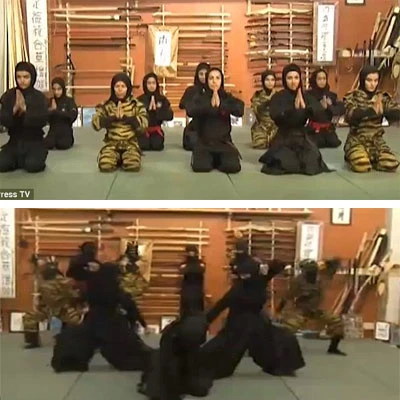 Lộ diện hàng ngàn nữ sát thủ ninja của Iran ảnh 1