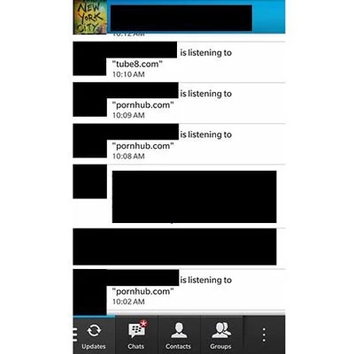 Cẩn thận khi xem phim sex trên BlackBerry Z10 ảnh 2