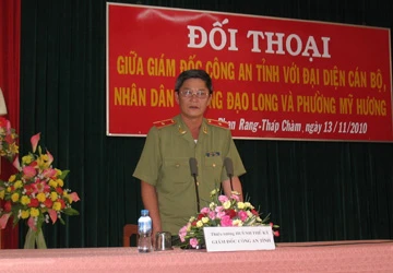 Giám đốc Công an Ninh Thuận: Không để cán bộ, chiến sĩ vô lễ với dân ảnh 1