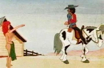 Một cảnh trong phim hoạt hình Tanin. Một cảnh trong phim hoạt hình Tanin.