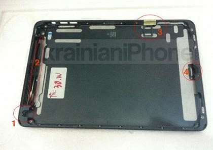 “Hàng nóng” iPad mini lộ ảnh linh kiện ảnh 2