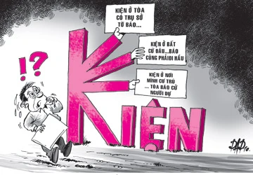 Kiện báo chí ở tòa nào mới đúng? ảnh 1 Kiện báo chí ở tòa nào mới đúng? ảnh 1