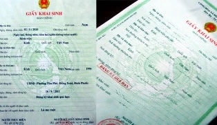 Khai sinh con tôi bị ghi “quá hạn” ảnh 1