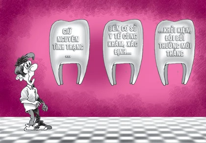 Kiện đòi bồi thường 28 cái răng bọc sứ ảnh 1 Kiện đòi bồi thường 28 cái răng bọc sứ ảnh 1