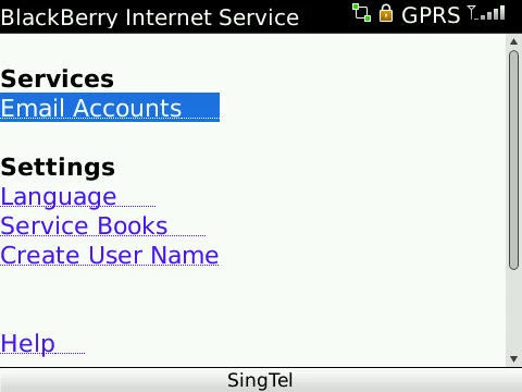 Lướt web nhận mail bằng BlackBery ảnh 3