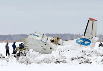 Máy bay rơi ở Siberia, 31 người chết ảnh 1