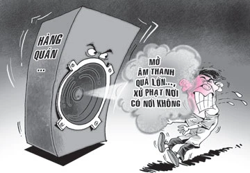 Mở nhạc gây ồn bị xử phạt ảnh 1
