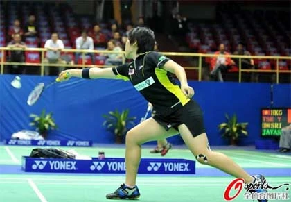 VĐV cầu lông nữ làm quen với trang phục thi đấu gợi cảm ảnh 6