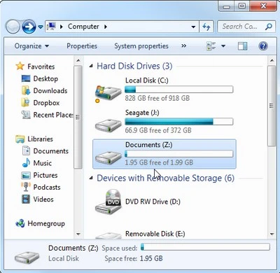 Thủ thuật sao lưu dữ liệu vào ổ đĩa ảo trên Windows 7 ảnh 6