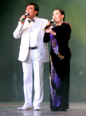 NSND Trung Đức, NSND Thu Hiền.