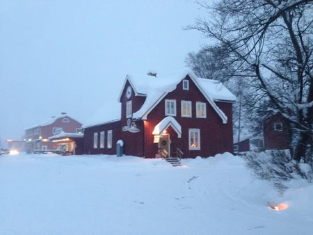 Vẻ đẹp quyến rũ của làng quê Thụy Điển mùa Giáng sinh ảnh 1