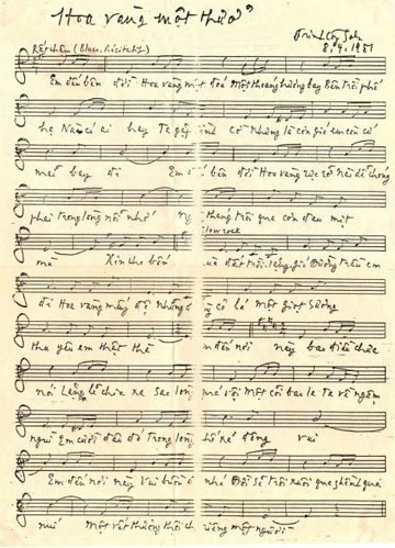 Đóa hoa vàng một thuở của Trịnh ảnh 1