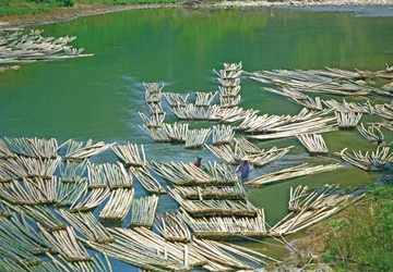 Kỳ 4: Bè xuôi sông Mã ảnh 1