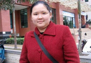 Nhà văn trẻ Hà Thủy Nguyên.