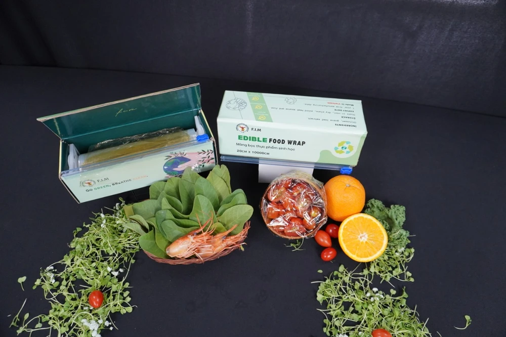 Ý tưởng màng bọc thực phẩm có thể ăn được của nhóm F.I.M.