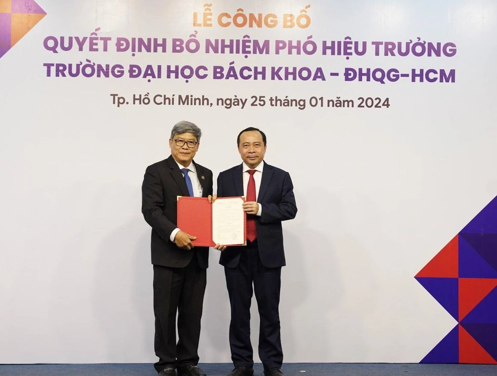 Trường ĐH Bách khoa bổ nhiệm hai Phó hiệu trưởng