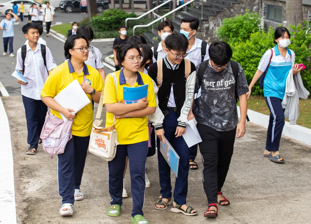 Công bố điểm thi đánh giá năng lực TP.HCM