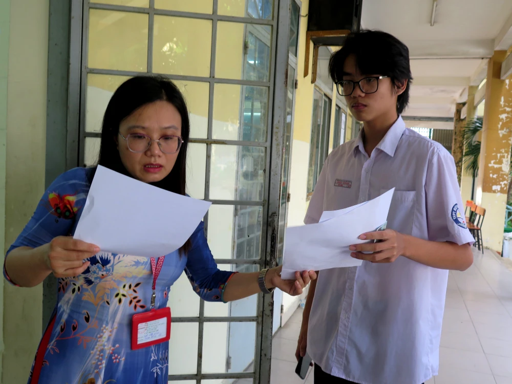 Xét tuyển điểm thi tốt nghiệp THPT năm 2024