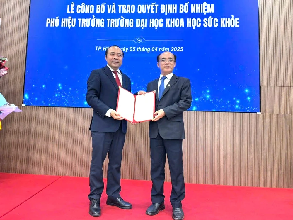 Lãnh đạo bệnh viện lớn bổ nhiệm Trường ĐH Khoa học sức khỏe
