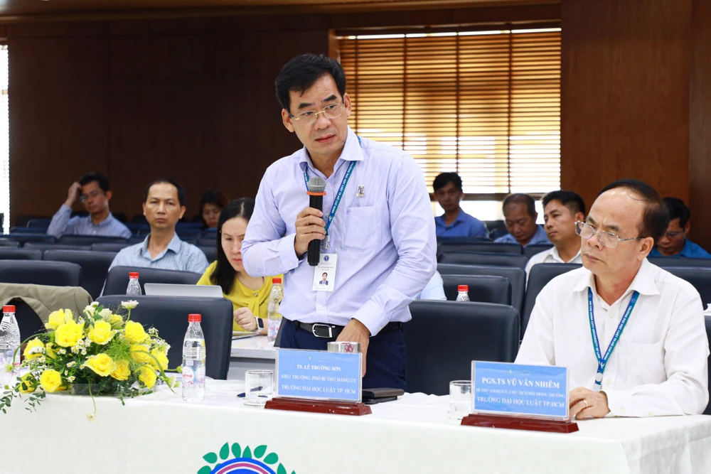 Trường đại học góp ý luật giáo dục đại học 2025