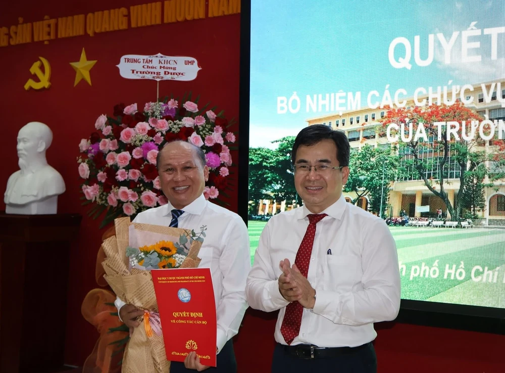 Đại học Y dược TP.HCM bổ nhiệm nhân sự mới