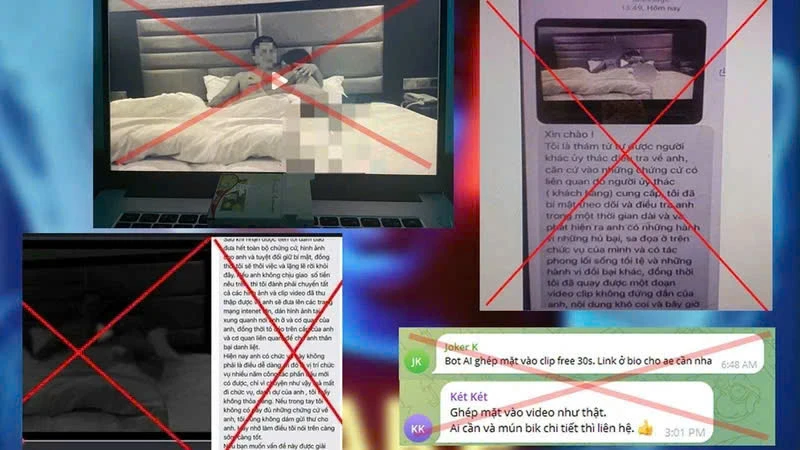 TP.HCM cảnh báo thủ đoạn cắt ghép hình ảnh, video nhạy cảm để tống tiền cán bộ