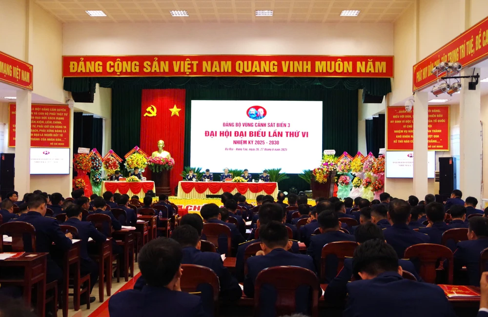 Đại hội Đảng bộ Vùng Cảnh sát biển 3 lần thứ VI: Đoàn kết, dân chủ, trí tuệ