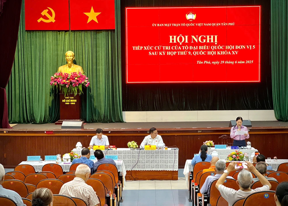 Cử tri quận Tân Phú: Giải pháp nào cho người dân khi mua nhầm hàng nhái, hàng giả?