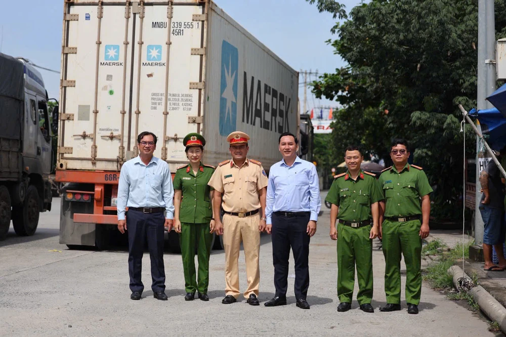 TP.HCM: Tài xế xe đầu kéo dương tính ma túy khi vào cảng Trường Thọ