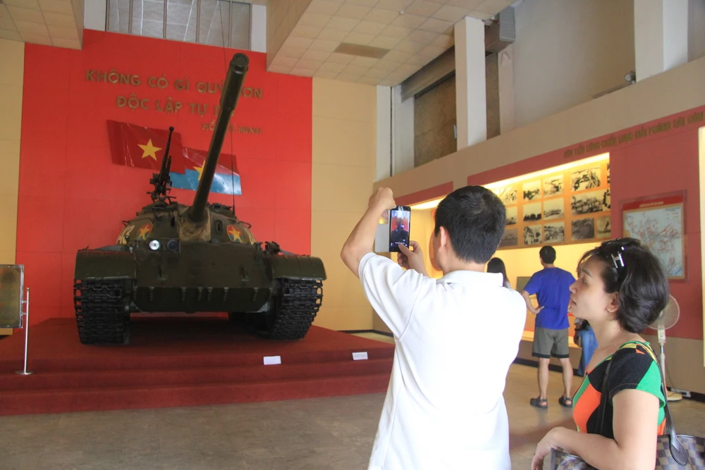 Hai chiếc xe tăng đầu tiên tiến vào Dinh Độc Lập giờ ra sao? ảnh 14