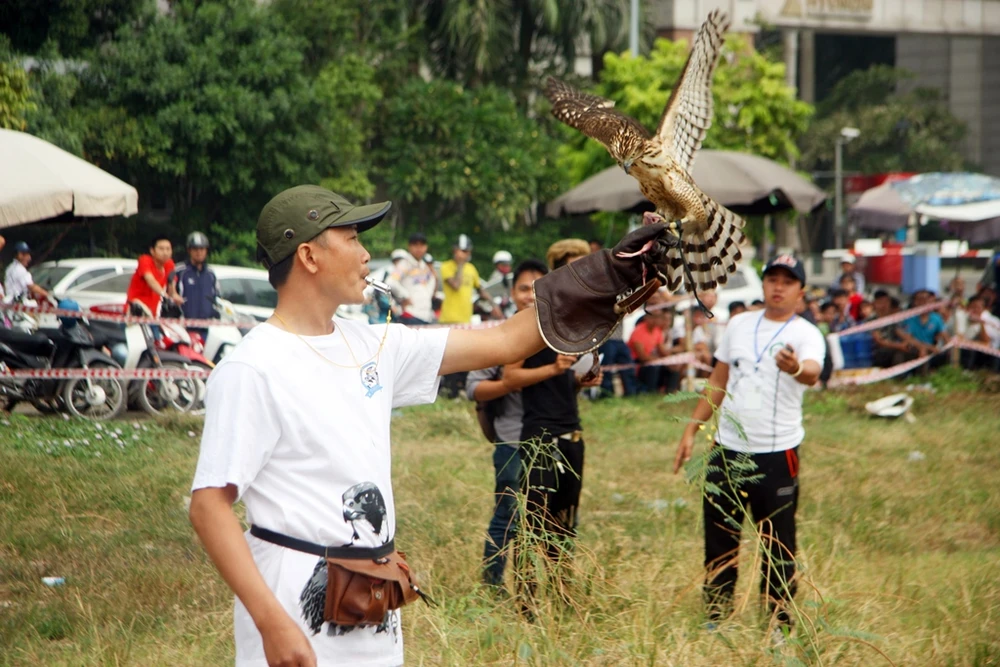 Hào hứng với hội thi chim ở Hà Nội ảnh 12