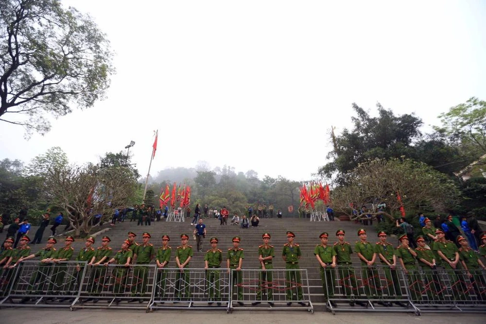 Hàng rào gồm cả hàng cứng và hàng mềm