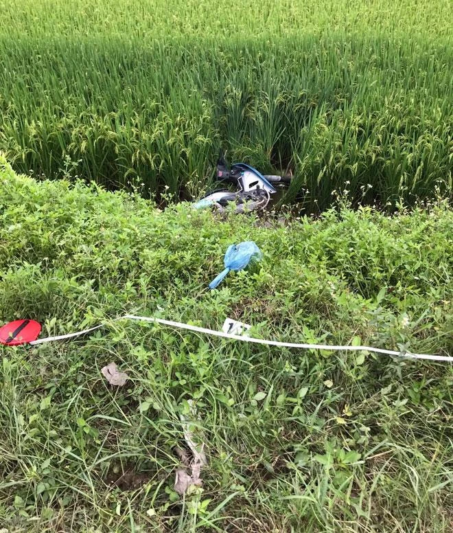 Hiện trường vụ hỗn chiến. Ảnh: Công an Bắc Giang