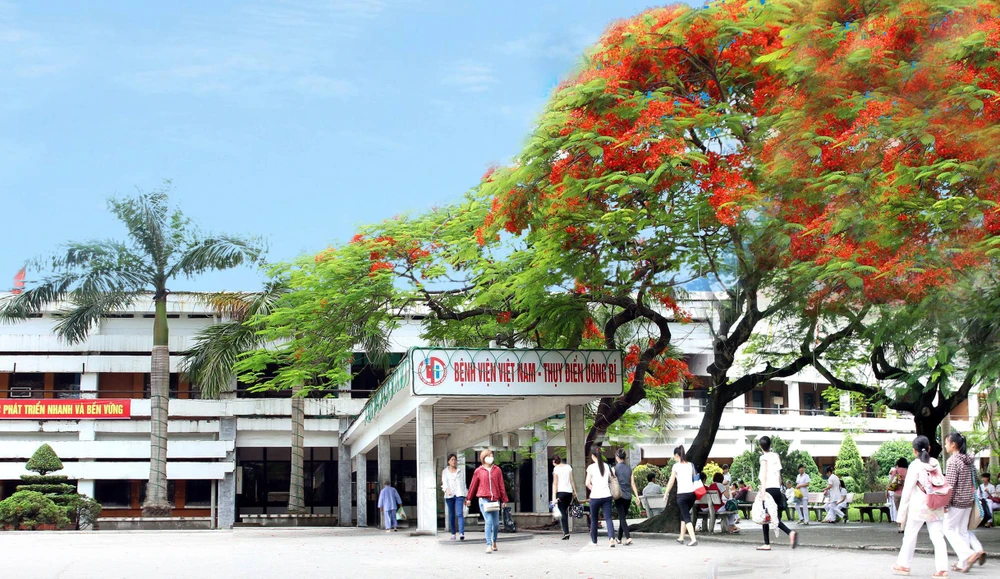 Bệnh viện Việt Nam-Thụy Điển Uông Bí. Ảnh CTV