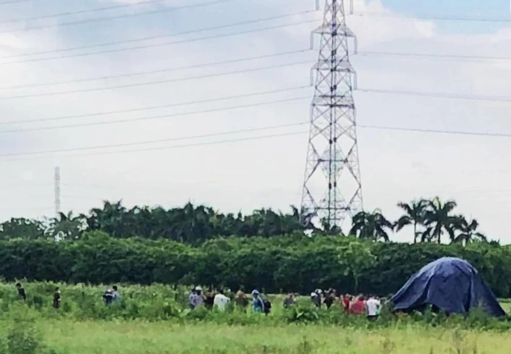 Nơi xảy ra vụ việc. Ảnh CTV