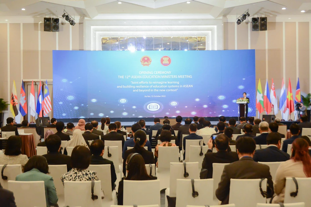 Toàn cảnh hội nghị sáng nay. Ảnh CTV