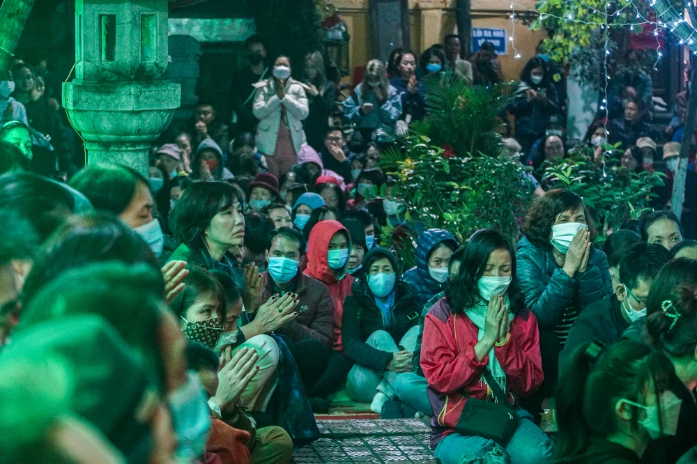 Chùa Phúc Khánh là ngôi chùa cổ, được xây dựng từ thời Hậu Lê.