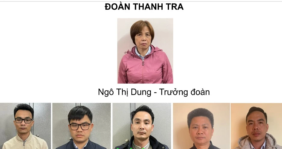 Thành viên Đoàn thanh tra bị tạm giữ hình sự để điều tra về hành vi nhận hối lộ. Ảnh: CA