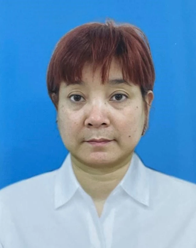 Bị can Bùi Thị Lệ Hằng. Ảnh CA