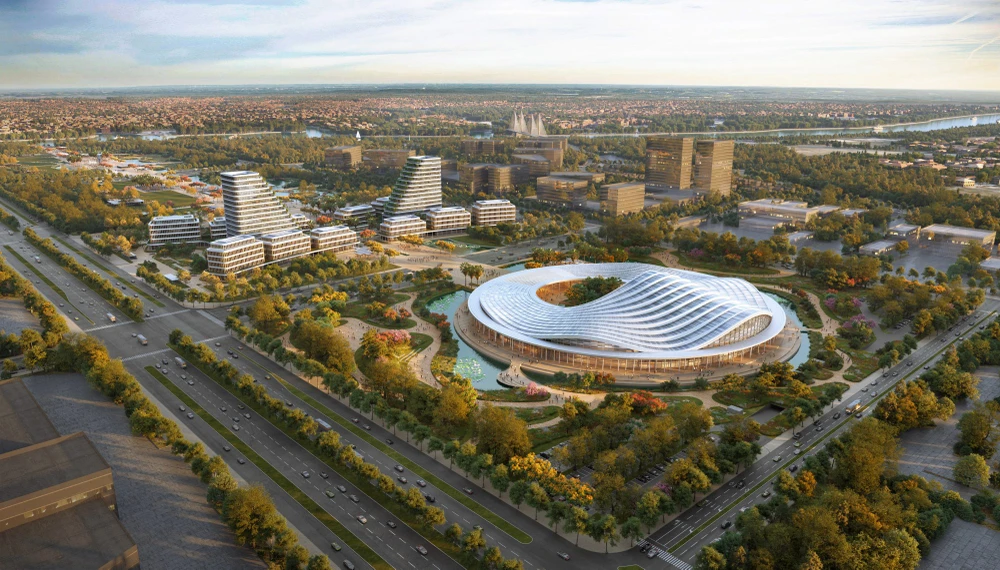 Phối cảnh dự án. Ảnh: HẢI PHONG