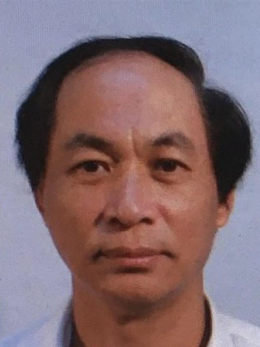 Bị can đối với Nguyễn Đăng Thuyết. Ảnh CA